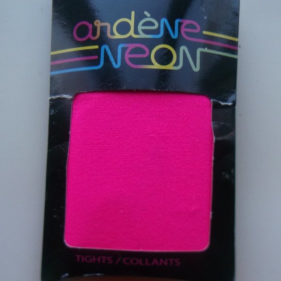 Neon Pink Tights One Size Fits Small